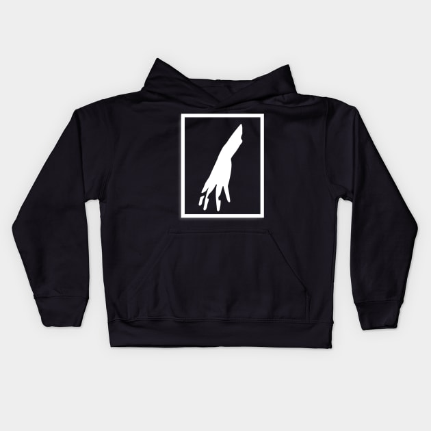 Mysterious hand Kids Hoodie by Bleubruise